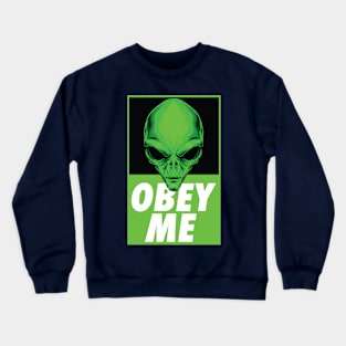 Obey the Alien Crewneck Sweatshirt